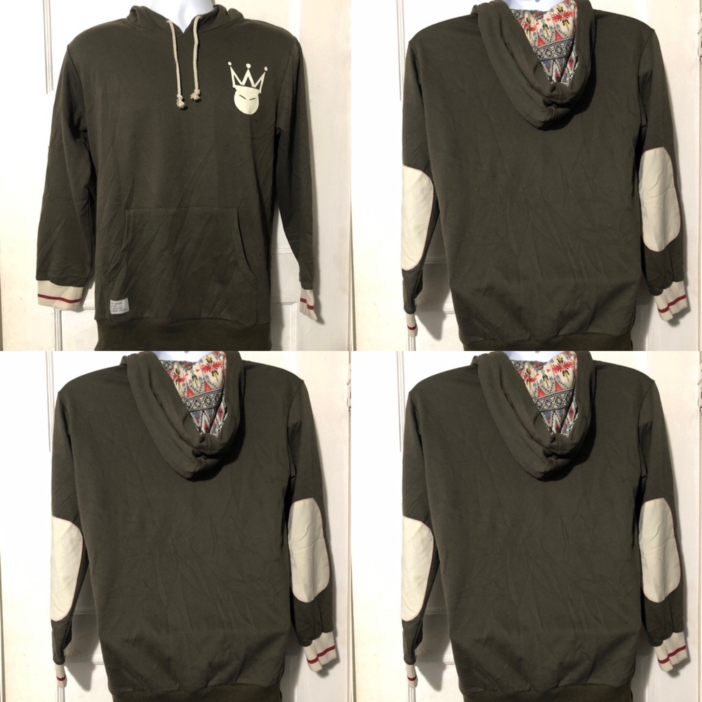 Dirty Razkal Curve Hoodie Sweatshirt Arm Patch